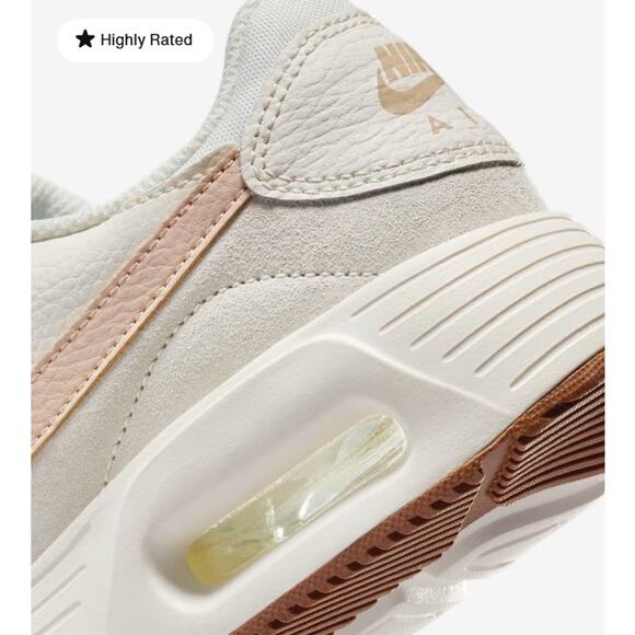 NEW Nike Air Max SC Sneakers in Sail/Gum Medium Brown/Sanddrift - Picture 4 of 14